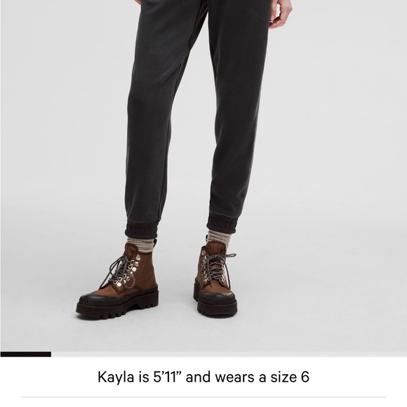 lululemon athletica Black Joggers brushed soft stream high rise jogger - Picture 2 of 4